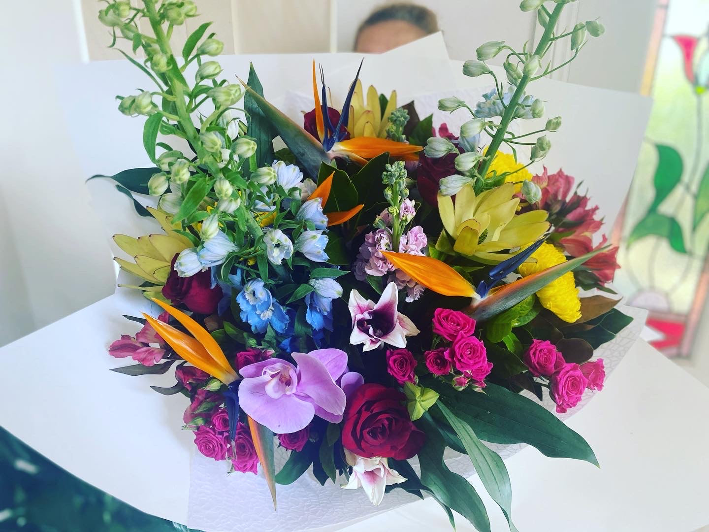 Florist choice bright bouquet