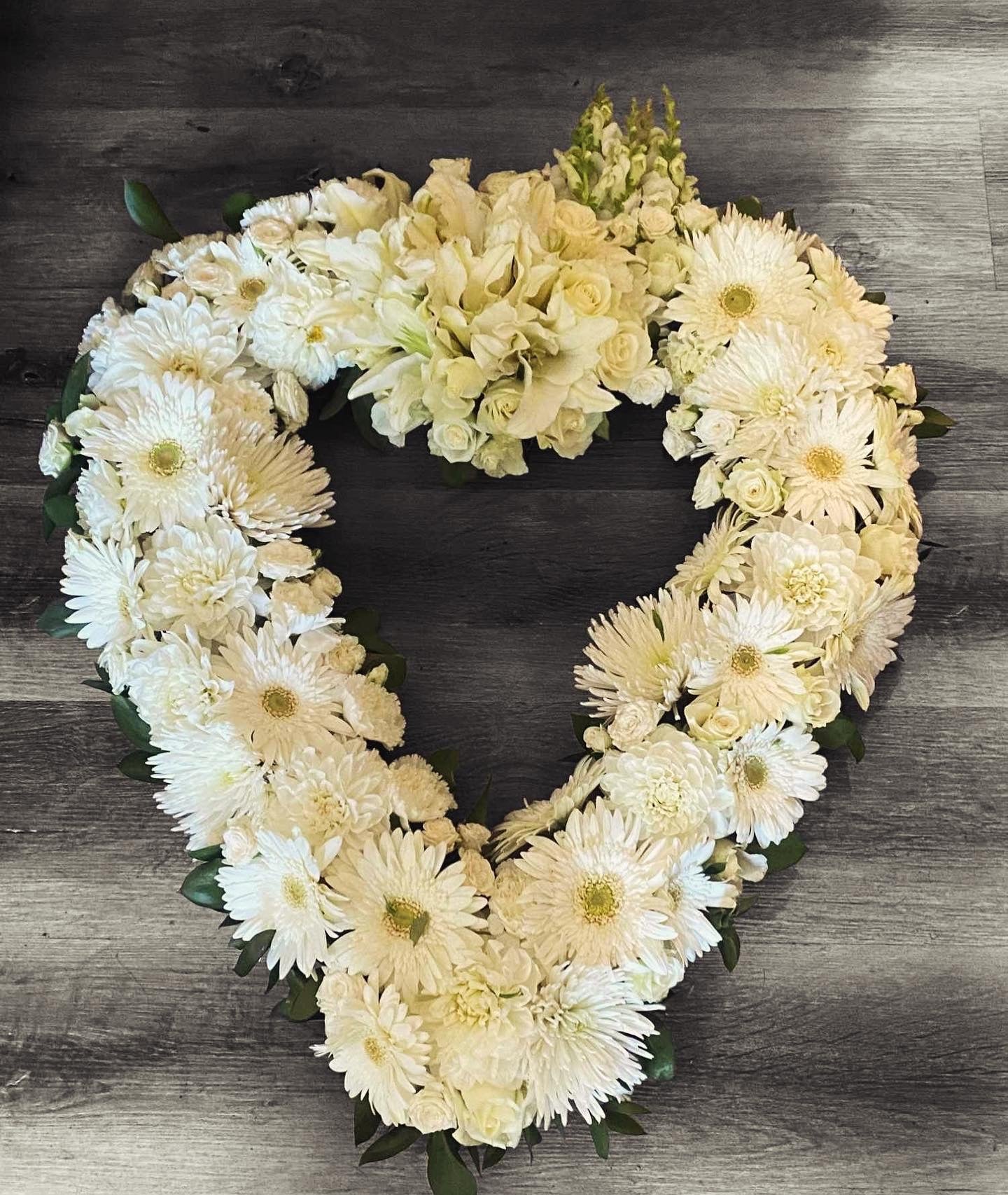 Extra large sympathy love heart (110cm)