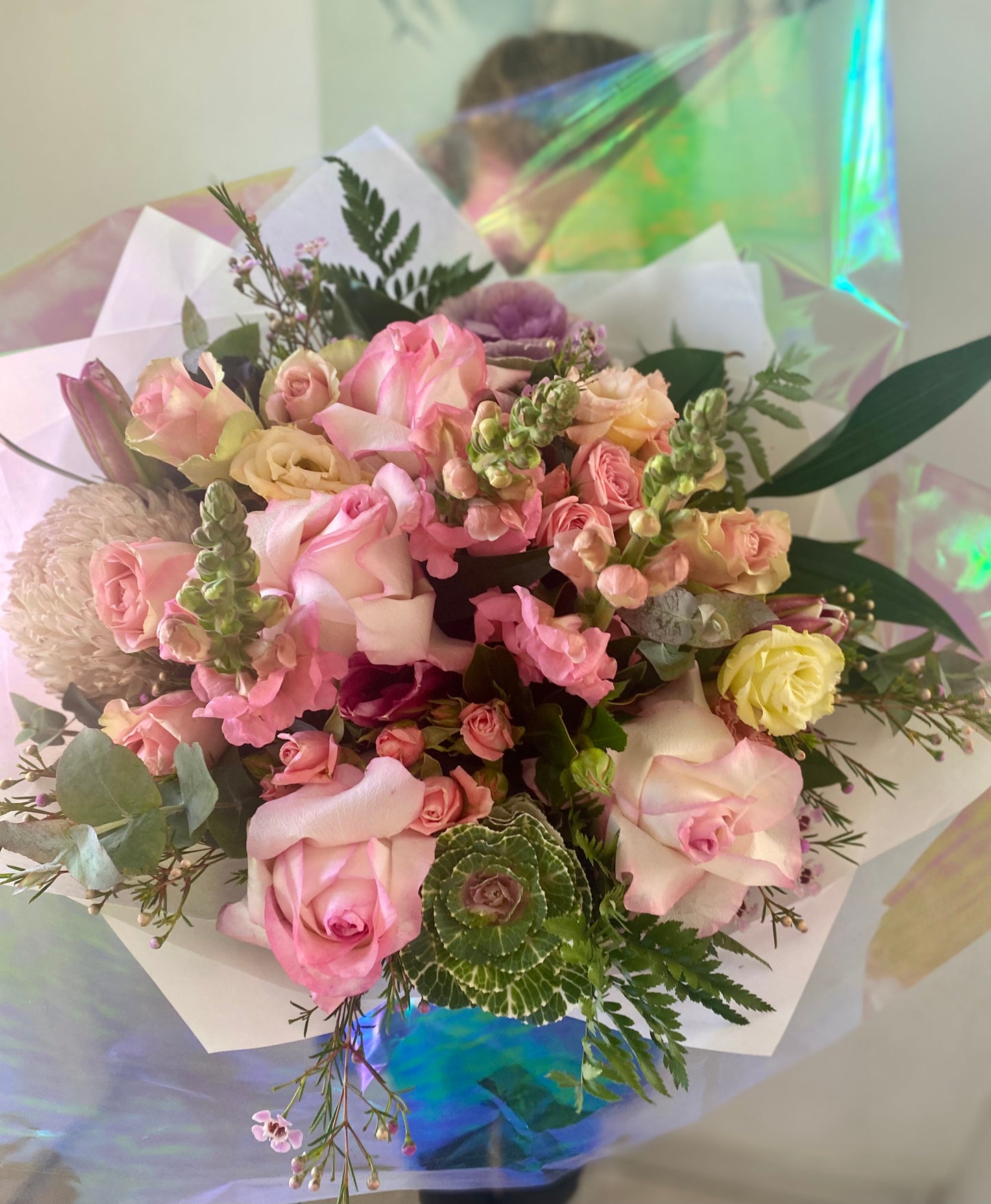 Florist choice pastel bouquet