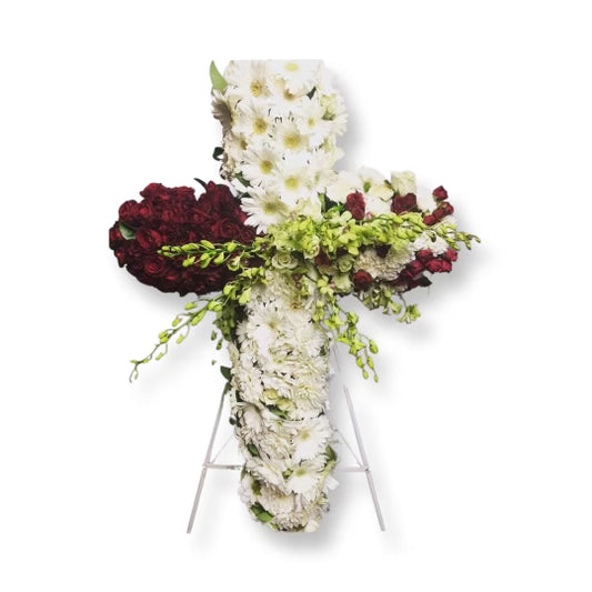 Extra large sympathy cross (110cm)