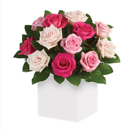 Florist Choice Pastel Rose Box