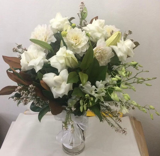 Florist Choice White Vase Arrangement