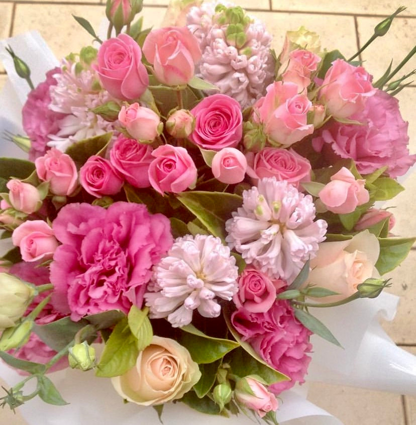 Florist choice pastel bouquet