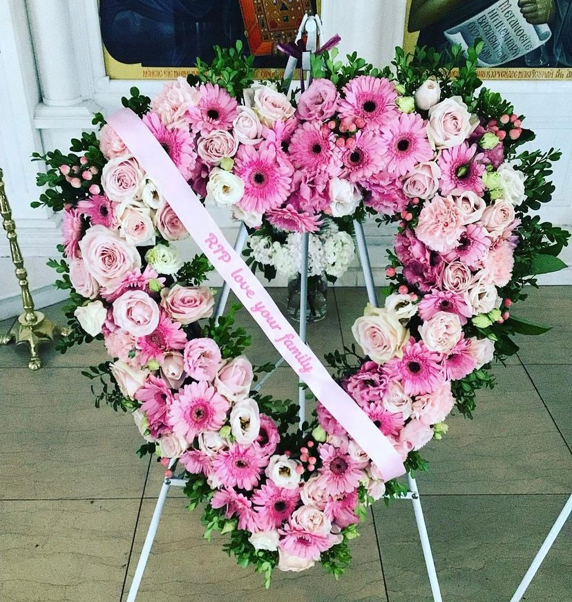 Extra large sympathy love heart (110cm)