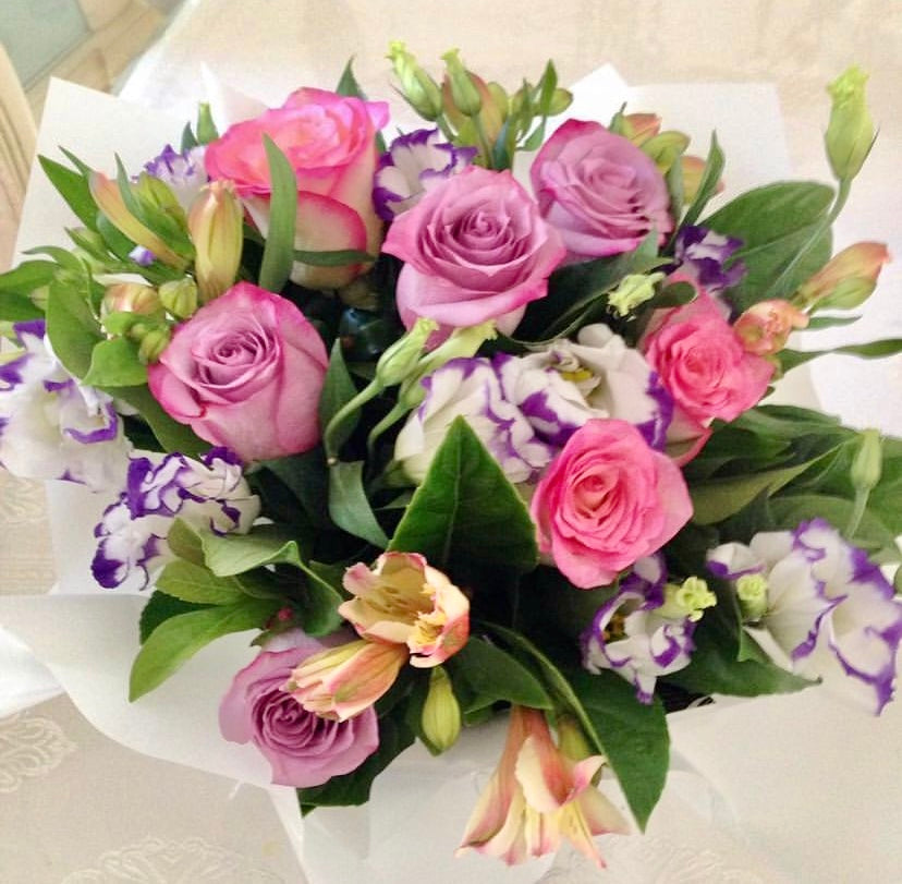 Florist choice pastel bouquet